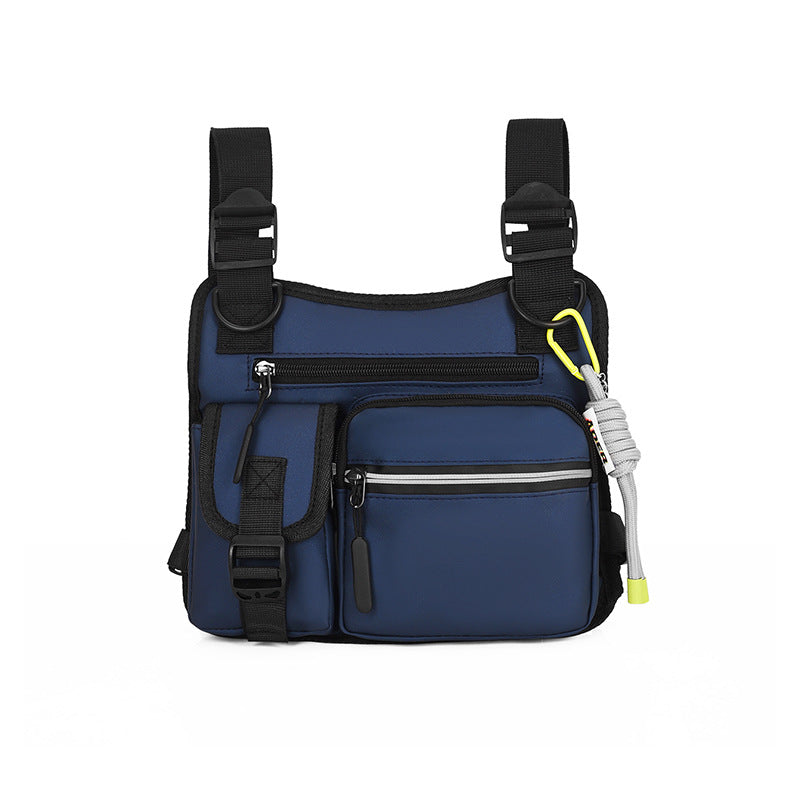 🔥Multifunktionale taktische Brusttasche mit verstellbarem Reißverschluss
