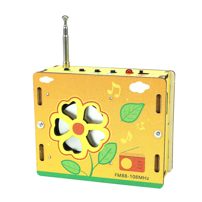 Pädagogisches Kinderspielzeug DIY Mini Radio