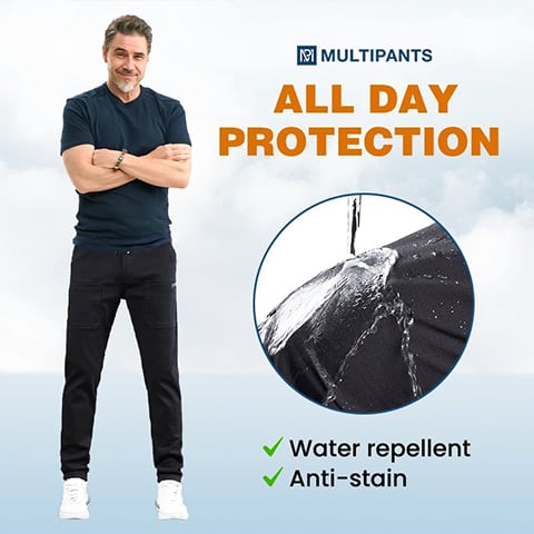 🔥SCHÖNER SALE: 51 % RABATT🥰 MultiPants – strapazierfähige Cargohose mit hoher Elastizität und mehreren Taschen