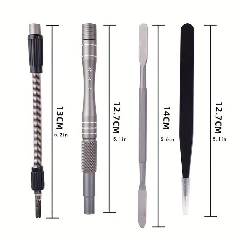 128-in-1 Präzisions-Schraubendreher Set – Professionelles Werkzeug für Reparatur & Demontage | Multifunktionaler Handschraubendreher mit Aufbewahrungsbox
