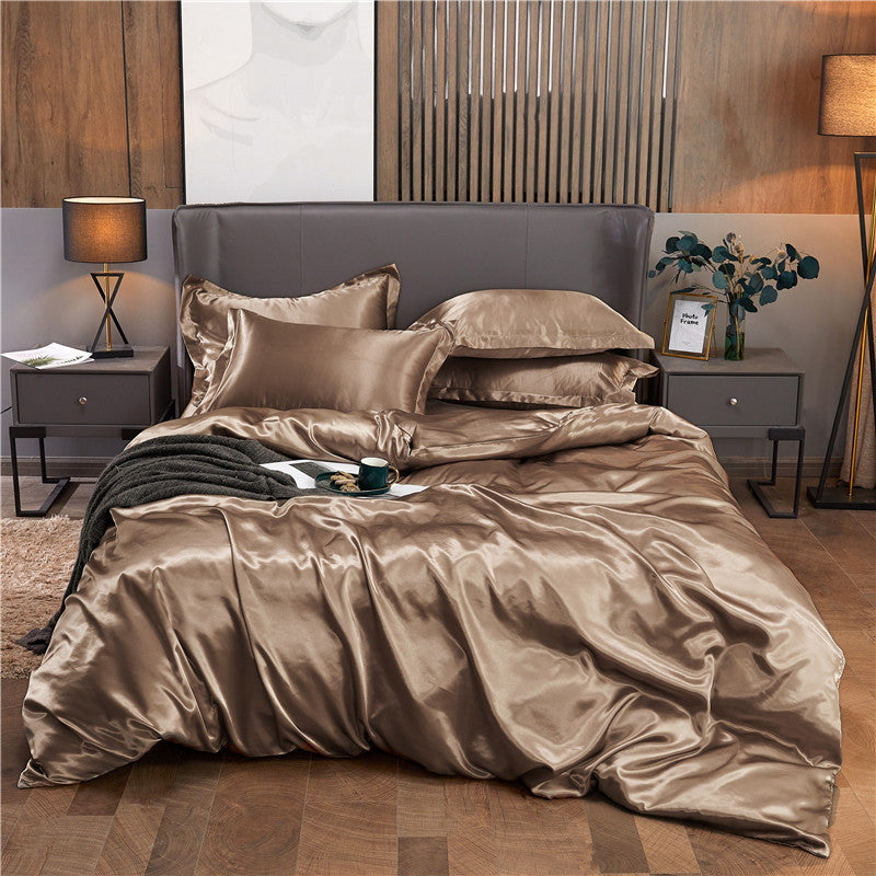 🎁Hot Sale 49% OFF⏳25 Momme Luxury Pure Mulberry Silk Bettwäsche Set von 4