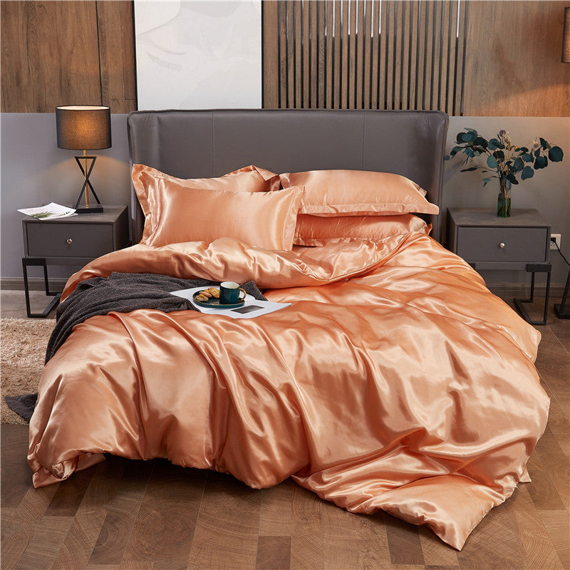 🎁Hot Sale 49% OFF⏳25 Momme Luxury Pure Mulberry Silk Bettwäsche Set von 4