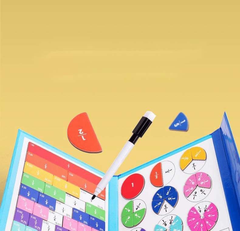 【🎒Zurück zur Schule Aktion】Magnetisches Bruchrechnen-Puzzle für Kinder - 50% Rabatt