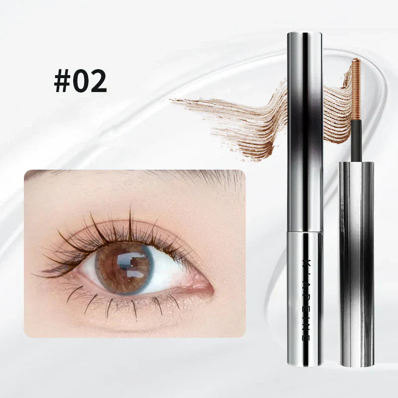 Schlanke, wellenförmige kleine Stahlrohr-Wasserfest-Natur-Mascara