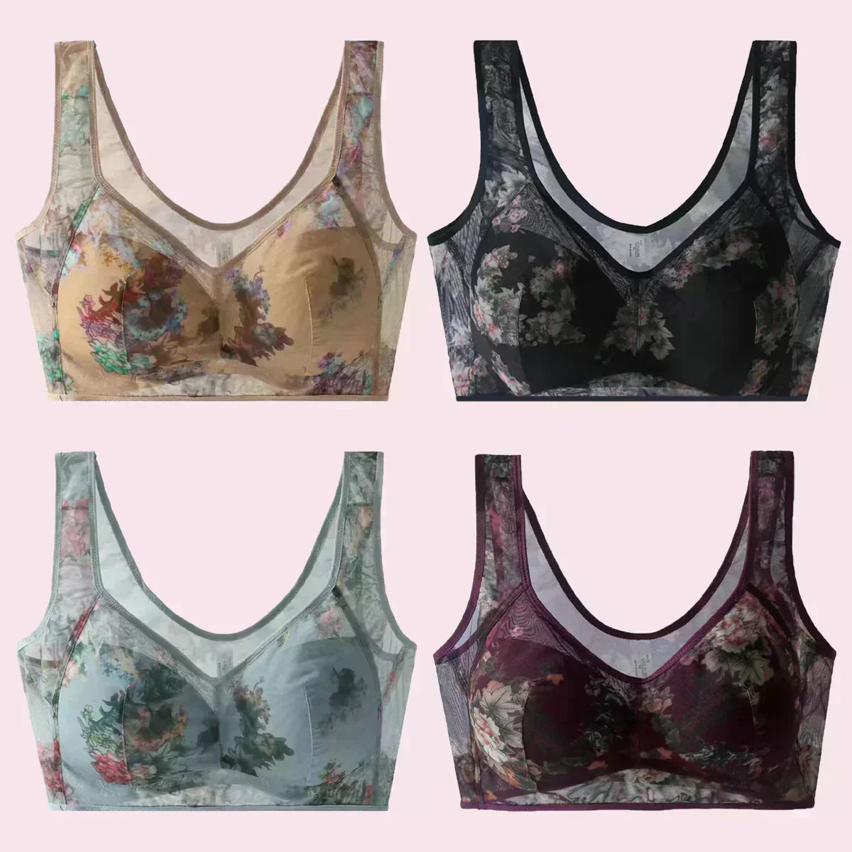 🔥【1+1 gratis】Heißer Verkauf 50% Rabatt💟Bequemer Spitzen-BH ohne Knöpfe