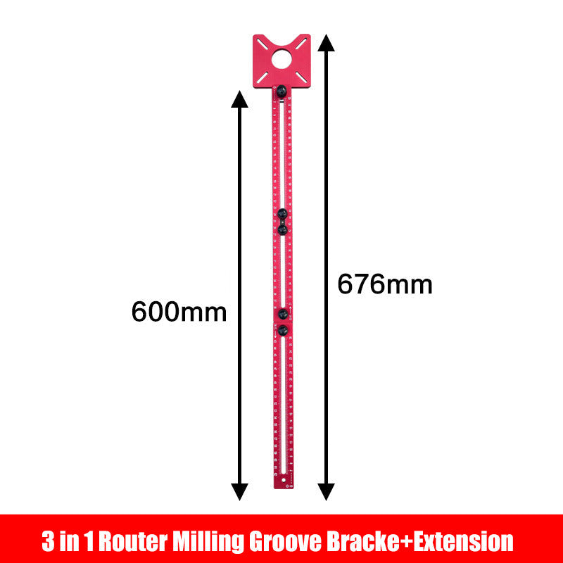 🛠️🛠️4 in 1 Router Milling Groove Bracke(50% OFF)