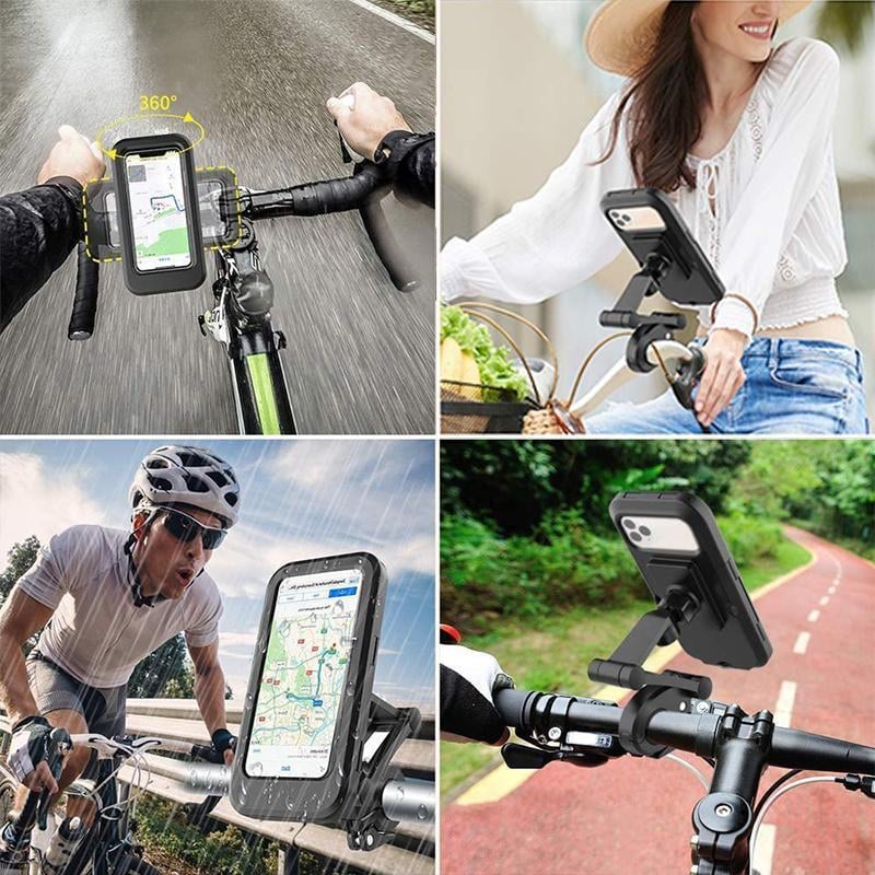 🚴♂️💦【Wasserdicht & Stoßfest】Fahrrad-Handyhalter - HALBER PREIS!
