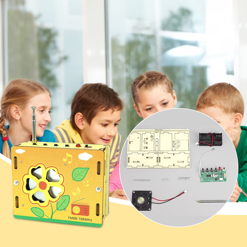 Pädagogisches Kinderspielzeug DIY Mini Radio