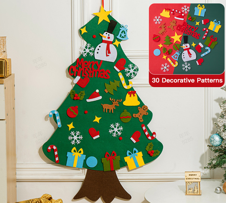 đWeihnachtsaktion - 49 % RabattđDIY-Filz-Weihnachtsbaum-Set