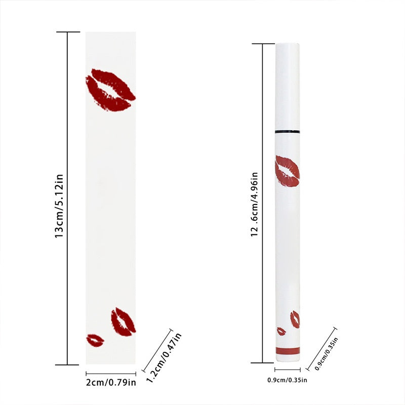 Wasserdichte lang anhaltende matte Lippensteine