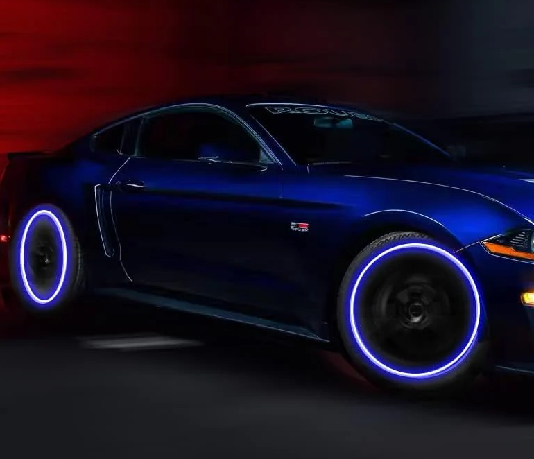 Reflektierende Auto-Felgenaufkleber(Kaufen Sie 2 genug für das Vorderrad Kaufen Sie 4 für das ganze Auto)