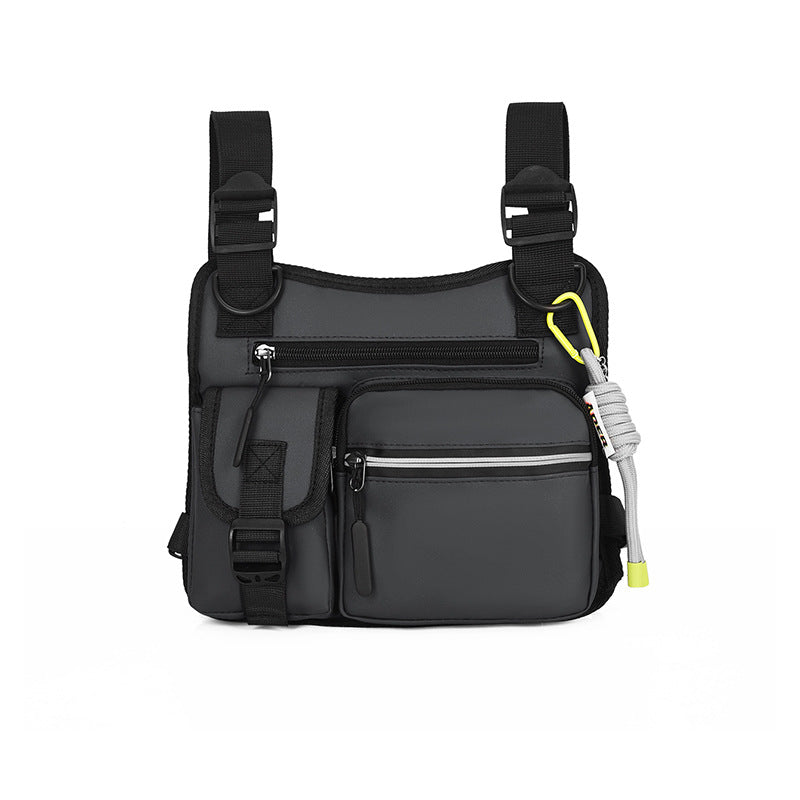 🔥Multifunktionale taktische Brusttasche mit verstellbarem Reißverschluss