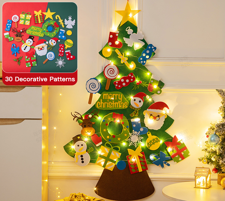 đWeihnachtsaktion - 49 % RabattđDIY-Filz-Weihnachtsbaum-Set