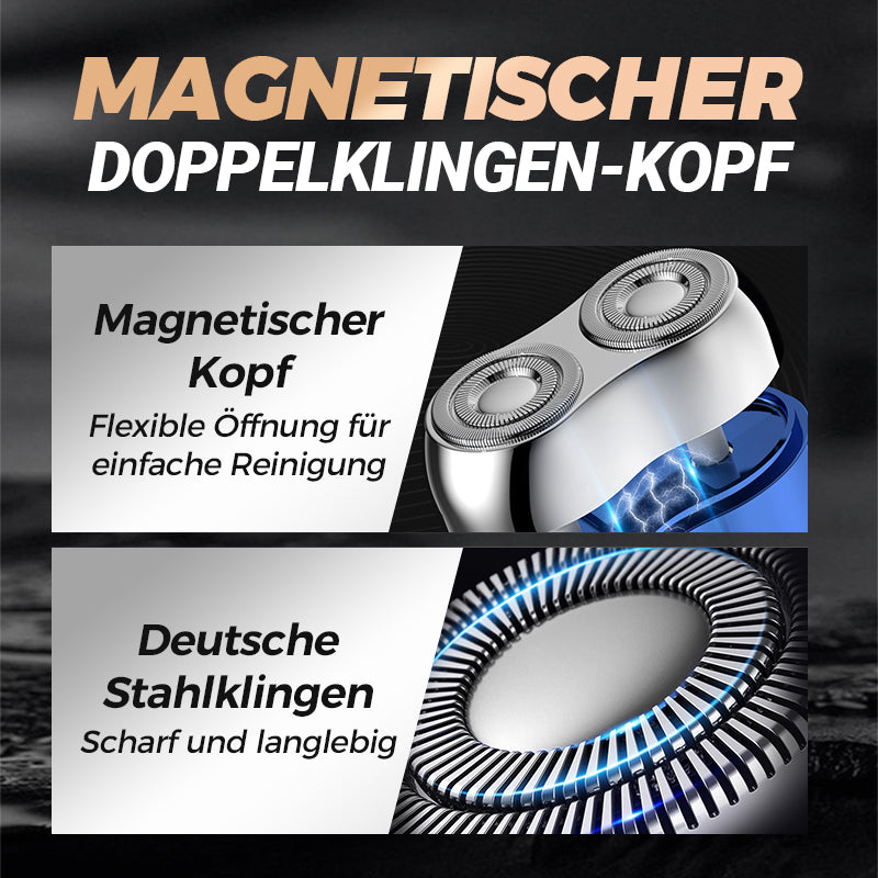 🔋2025 USB-Rasierer für Männer | 💦Wasserdicht & Reise-tauglich | Schnellladung