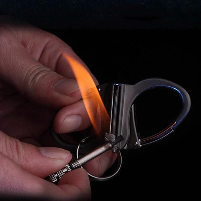 🎁 Letzter Tag 49 % RABATT - Schlüsselanhänger Feuerzeug 🔥