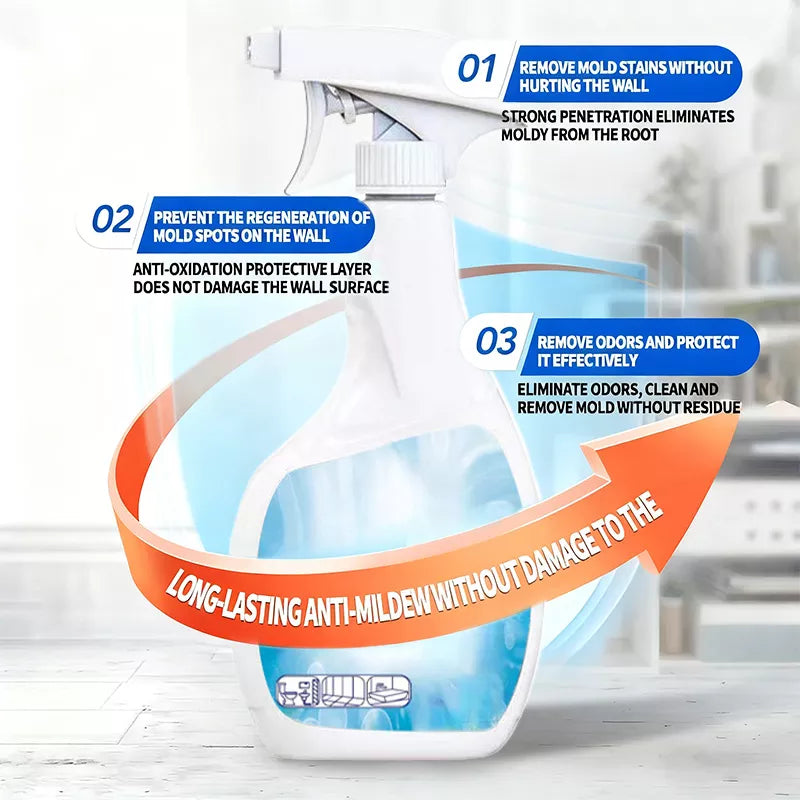 🔥Black-Friday-Mega-Angebot – 50 % Rabatt!🔥Hochwirksames Schimmelentfernungs-Spray - Verhindert die Neubildung von Schimmel