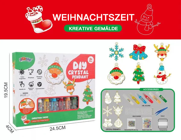 🎄50 % Frühweihnachtsrabatt🎅DIY Kristall Malerei Kunst und Handwerk Set