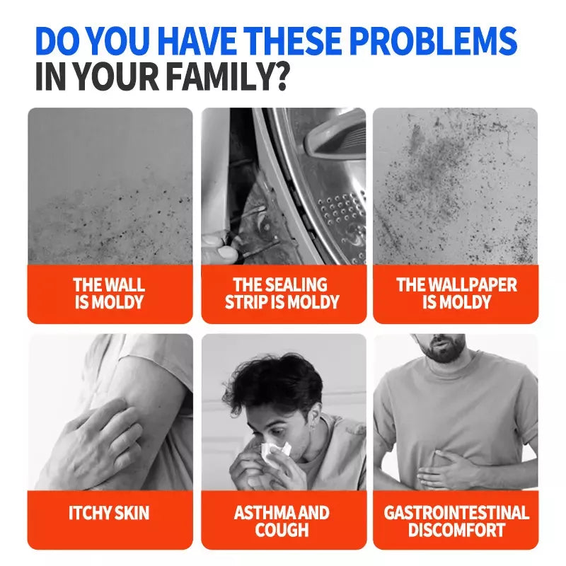 🔥Black-Friday-Mega-Angebot – 50 % Rabatt!🔥Hochwirksames Schimmelentfernungs-Spray - Verhindert die Neubildung von Schimmel