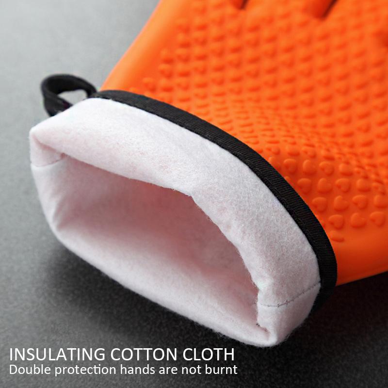 Ofen- und Mikrowellenhandschuhe, Hitzeschutz, 1 Paar