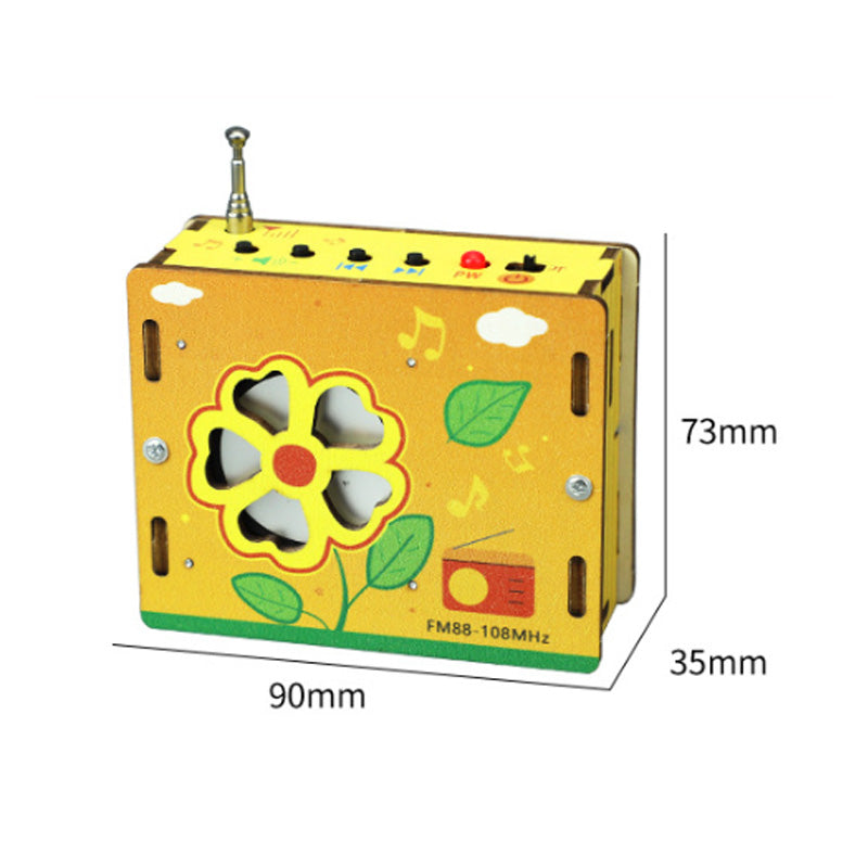 Pädagogisches Kinderspielzeug DIY Mini Radio