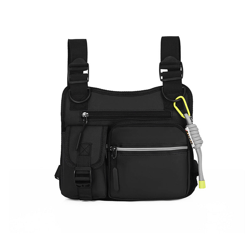 🔥Multifunktionale taktische Brusttasche mit verstellbarem Reißverschluss