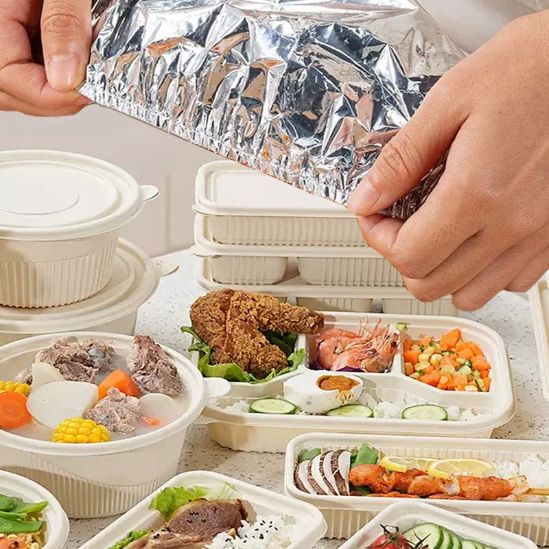 Aluminium-Isolierhülle für Speisen – Hält Essen länger warm und frisch| Jetzt 50 % günstiger