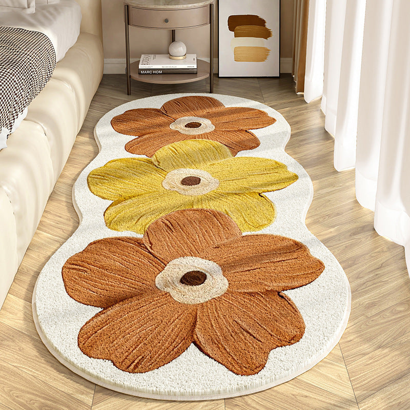 ⌛ Nur noch 3 Tage – 50 % auf alles! ⏰🎅 Weicher Teppich mit unregelmäßigem Blumenmuster