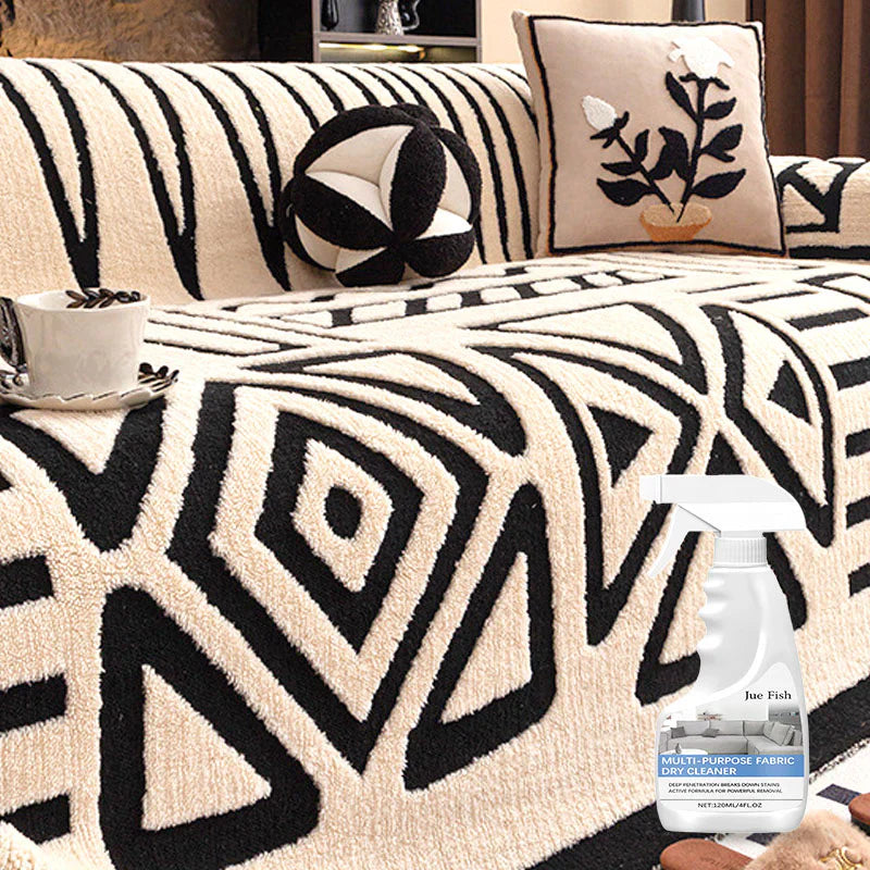 🛋️ 50% RABATT 2025! ✨ Plüsch Sofaüberwurf - Extra Dicke & Rutschfeste Decke mit Elastischen Kanten für Herbst und Winter 🍂❄️