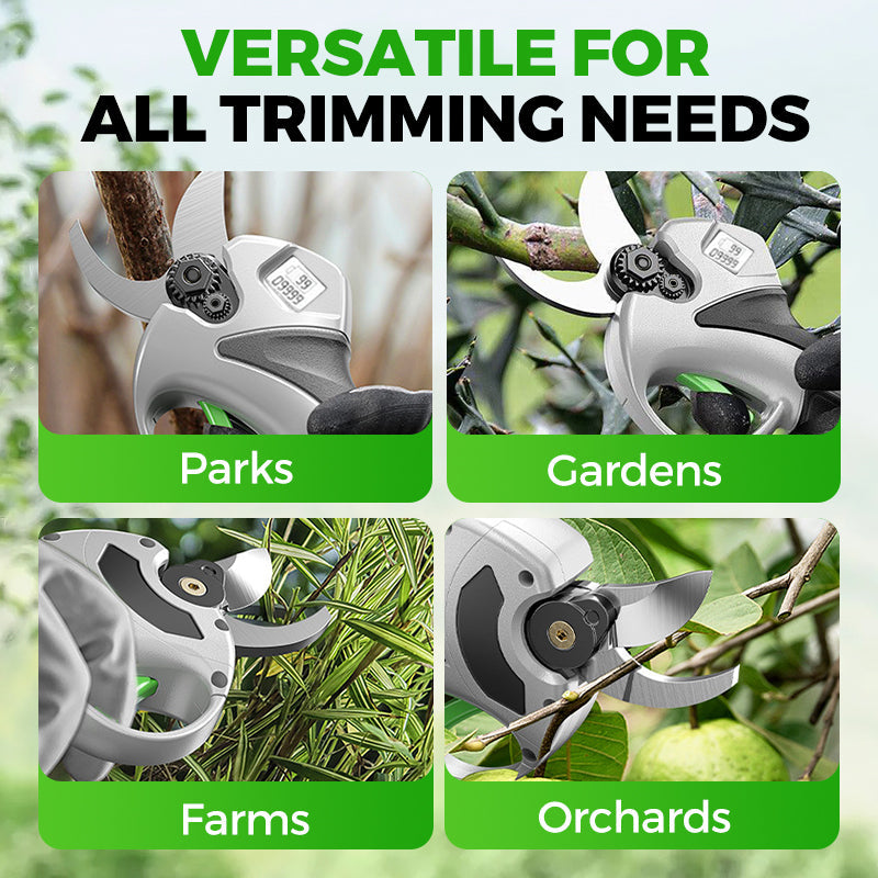 🔥2025 Neuheit Bestseller🔥 -Elektrische Gartenschere mit Akku und Ladegerät✅Kostenloser Versand📦