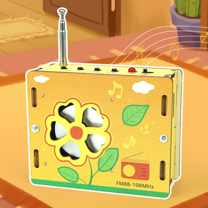 Pädagogisches Kinderspielzeug DIY Mini Radio