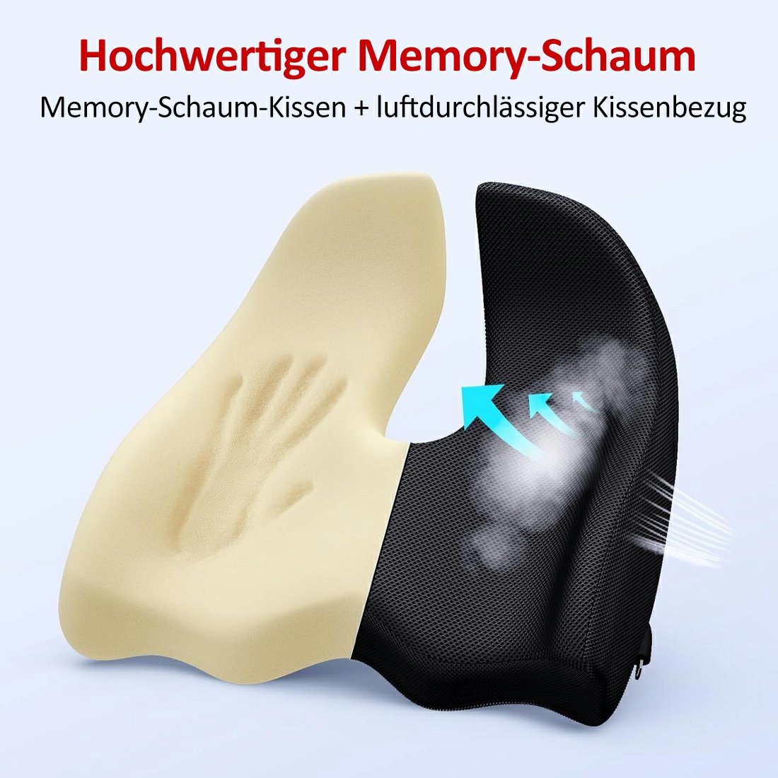 🎁LETZTER TAG 55% RABATT🔥Ergonomisches Sitzkissen aus Memory-Schaumstoff