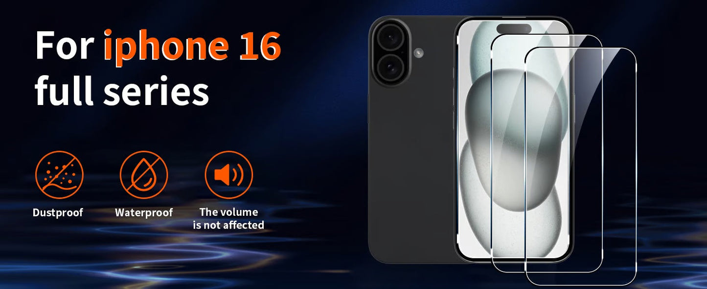 💥Hot Sale 50 % RABATT🔥 4K HD / Blickschutz-Hartglas-Displayschutz mit automatischer Staubentfernung & einfacher Installation für iPhone