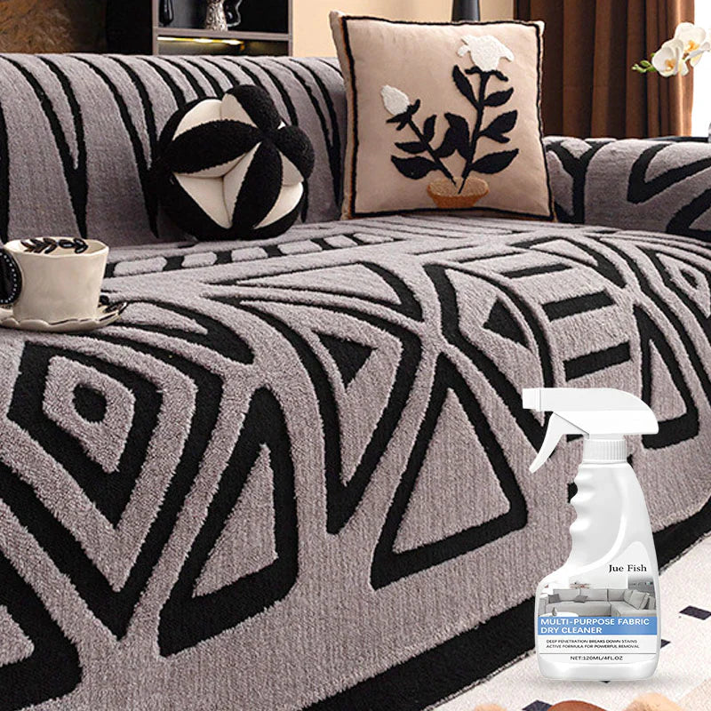 🛋️ 50% RABATT 2025! ✨ Plüsch Sofaüberwurf - Extra Dicke & Rutschfeste Decke mit Elastischen Kanten für Herbst und Winter 🍂❄️