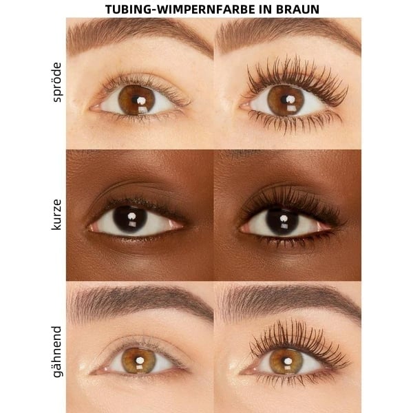 💥HEISSER VERKAUF👁️Tubing-Wimperntusche Schwarz & Braun Duo