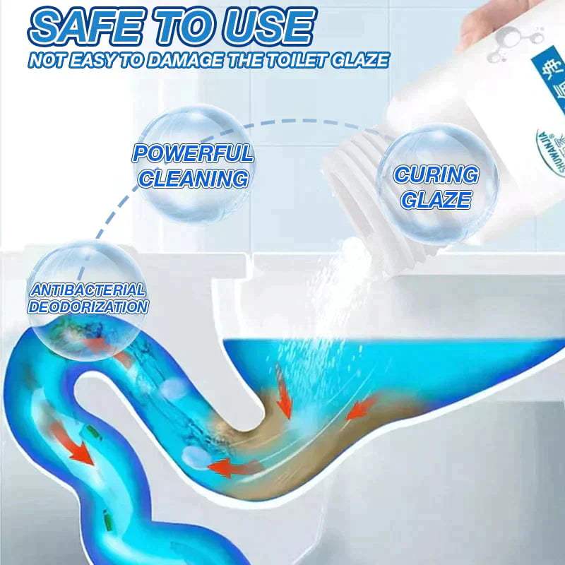 🌸Sommerangebot –Für begrenzte Zeit 50 % Rabatt🫧🧽Toiletten-Aktivsauerstoffreiniger, Tiefenreinigung und Dekontamination