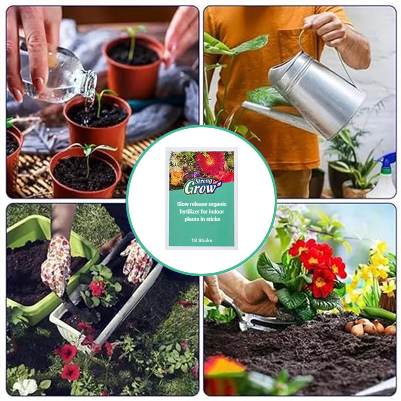 🌟1 kaufen 1 gratis💥 Langzaam vrijkomende organische meststof in stickvorm voor kamerplanten
