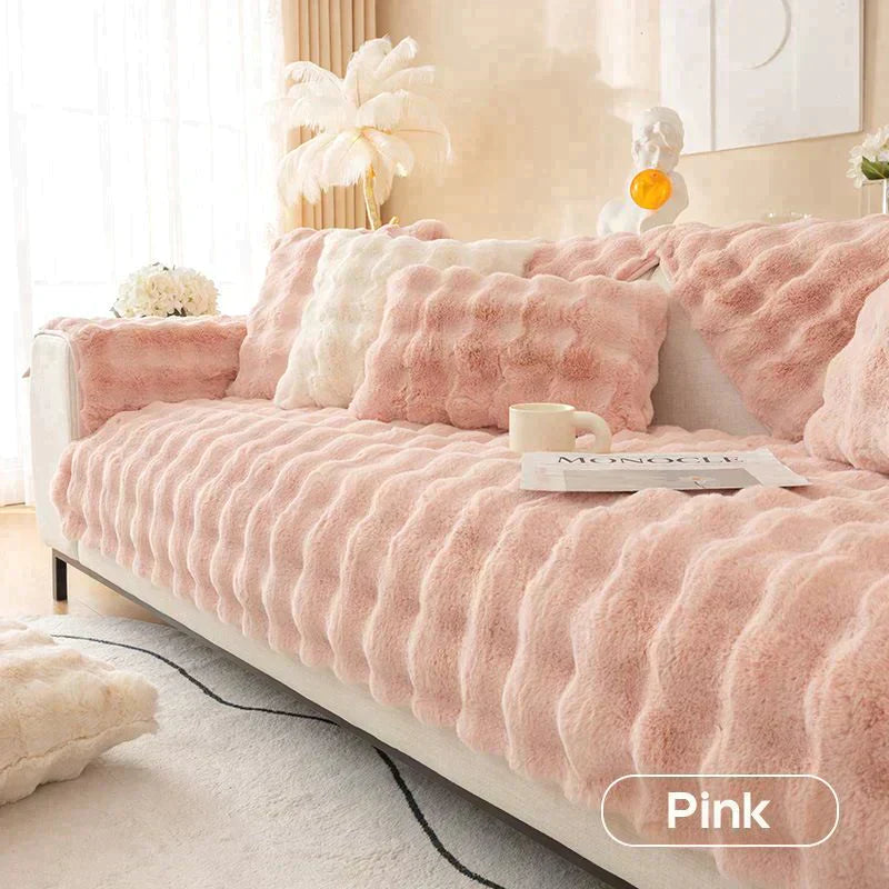 🔥 Black Friday - 60 % Rabatt zum Tiefstpreis! 🔥Sofaschoner aus verdicktem Kaninchenplüsch
