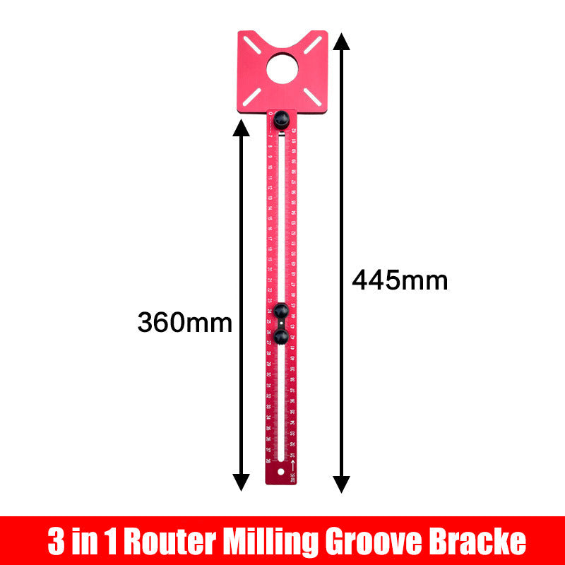 🛠️🛠️4 in 1 Router Milling Groove Bracke(50% OFF)