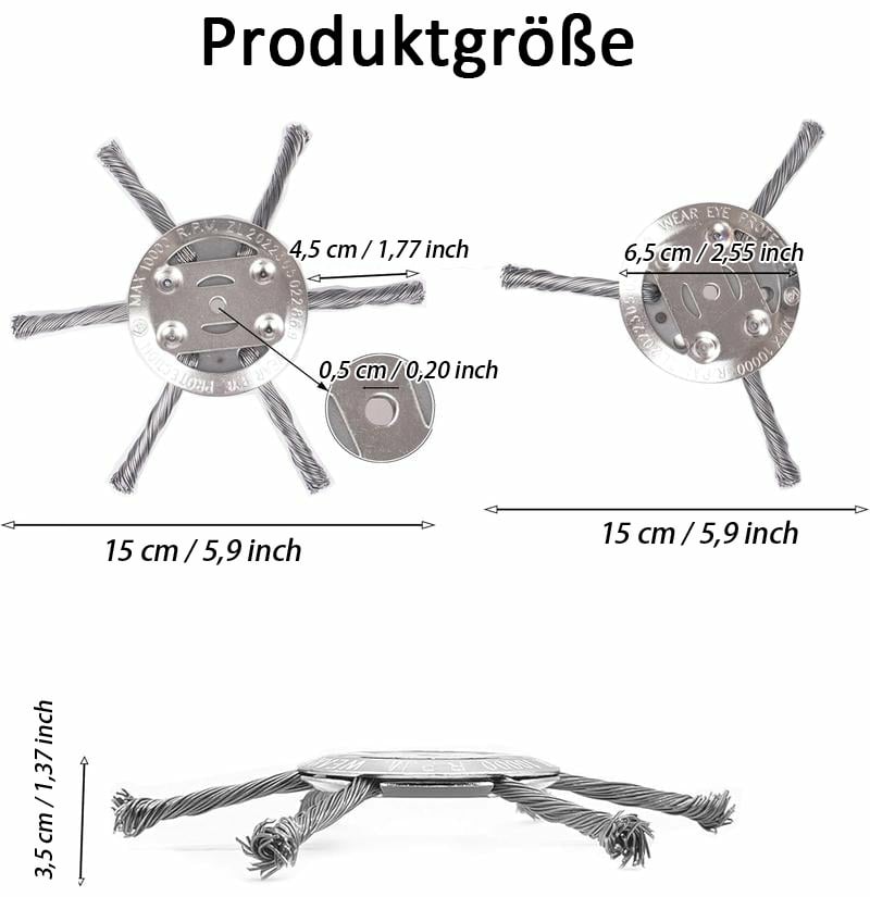 🔥LETZTER VERKAUFS TAG 50% RABATT🔥Universeller Stahlkabel Schneiderkopf