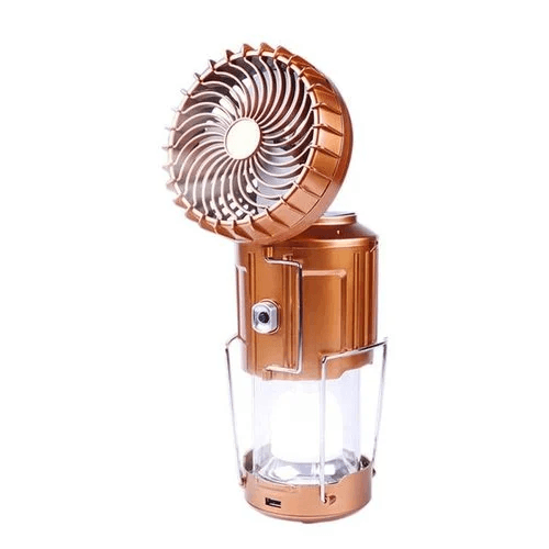 🔥2025 Heißer Verkauf🔥🌿Portable LED-Camping-Laterne mit Ventilator