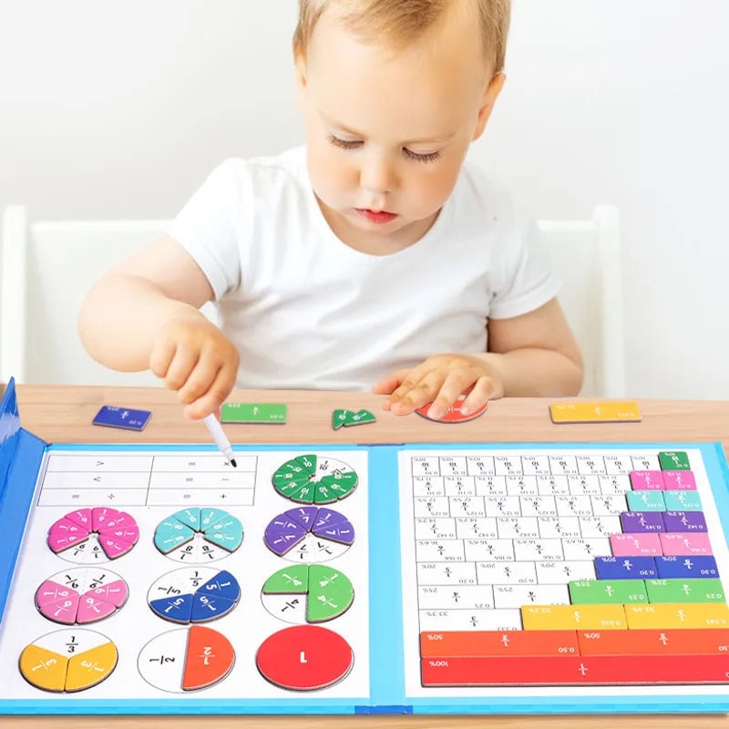 【🎒Zurück zur Schule Aktion】Magnetisches Bruchrechnen-Puzzle für Kinder - 50% Rabatt