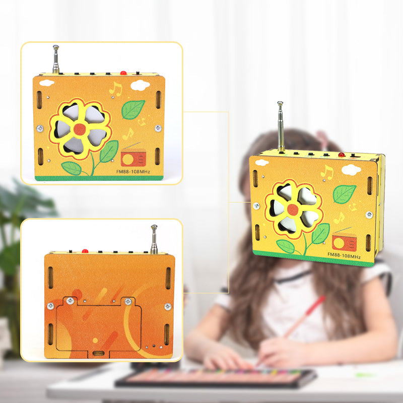 Pädagogisches Kinderspielzeug DIY Mini Radio