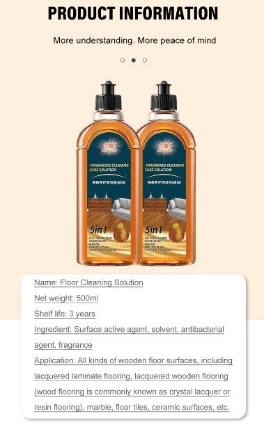 2-in-1 Bodenreiniger (5 Tage 50%) – Flecken, Gerüche & Schutz