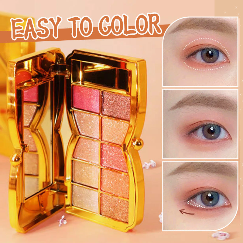 ⏰💖Nur noch 2 Tage: -50 % Rabatt! 🌸🧸10-Farben Diamant-Lidschattenpalette – Glitzer & Glow für jeden Look! ✨