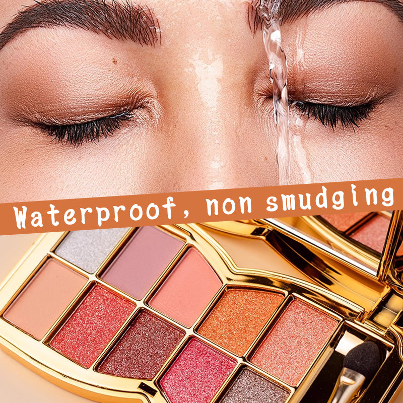 ⏰💖Nur noch 2 Tage: -50 % Rabatt! 🌸🧸10-Farben Diamant-Lidschattenpalette – Glitzer & Glow für jeden Look! ✨