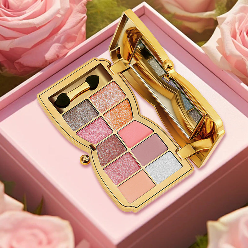 ⏰💖Nur noch 2 Tage: -50 % Rabatt! 🌸🧸10-Farben Diamant-Lidschattenpalette – Glitzer & Glow für jeden Look! ✨