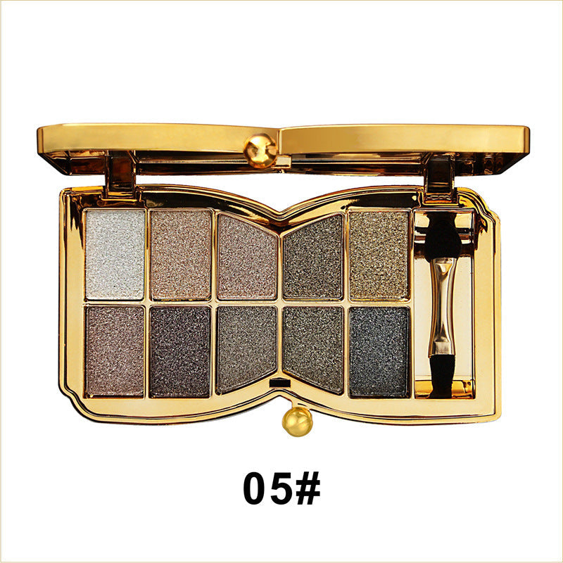 ⏰💖Nur noch 2 Tage: -50 % Rabatt! 🌸🧸10-Farben Diamant-Lidschattenpalette – Glitzer & Glow für jeden Look! ✨