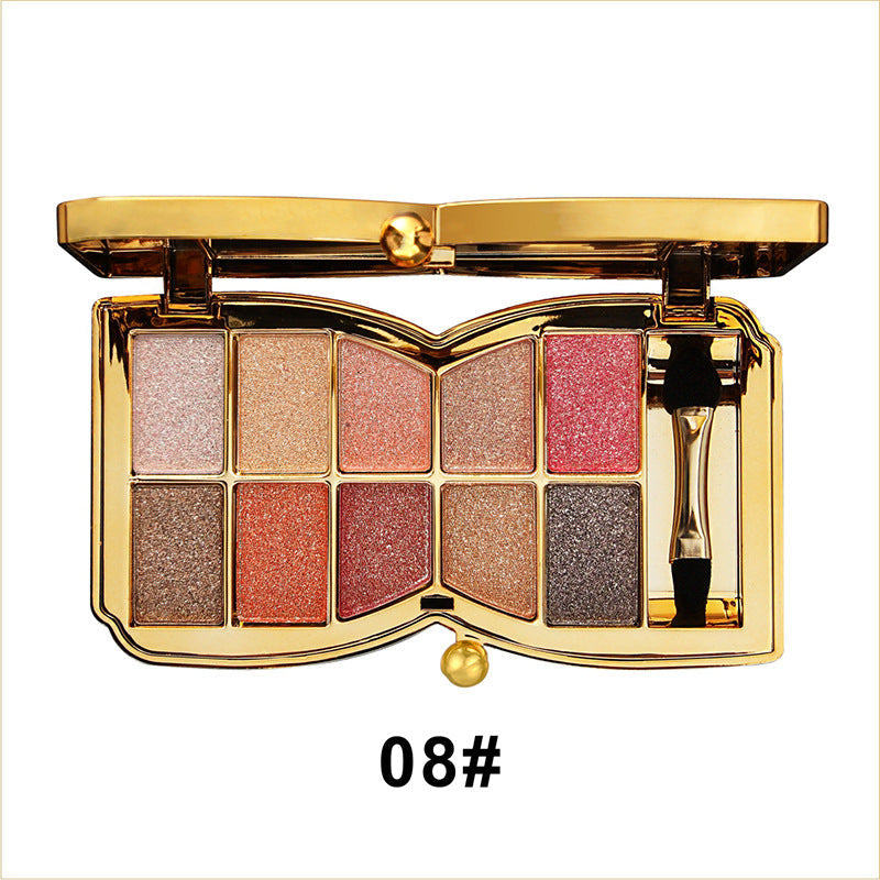 ⏰💖Nur noch 2 Tage: -50 % Rabatt! 🌸🧸10-Farben Diamant-Lidschattenpalette – Glitzer & Glow für jeden Look! ✨