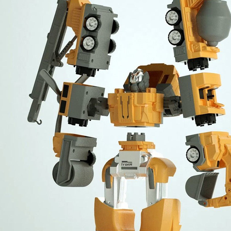 🔥Black-Friday-Mega-Angebot – 50 % Rabatt!🔥Magnetisches Transformation Technik Auto Zusammengebautes Spielzeug