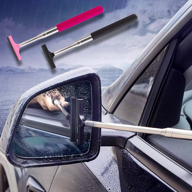 🔥 "Einziehbarer Rückspiegelwischer - Platzsparend & universell"